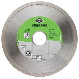 Алмазный диск Ceramic 115 х 1,7 x 22,23 мм Алмазный диск Ceramic 115 х 1,7 x 22,23 мм