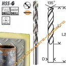 Сверло по металлу HSS-G 0,5 x 22/6 мм Сверло по металлу HSS-G 0,5 x 22/6 мм