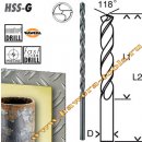 Спиральные сверла HSS-G DIN 1869 (серия1) 4,0 x 175/120 мм Спиральные сверла HSS-G DIN 1869 (серия1) 4,0 x 175/120 мм